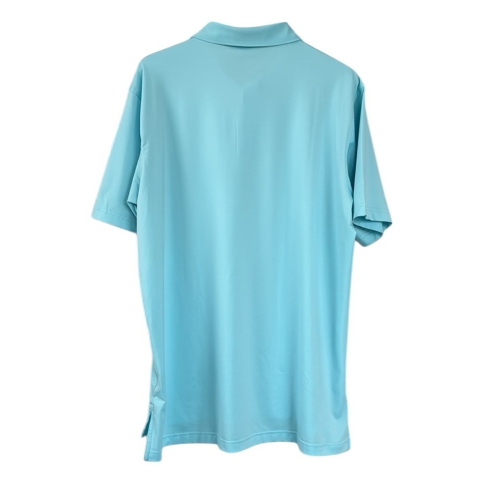 Peter Millar Solid Performance Jersey Polo Size L… - image 2